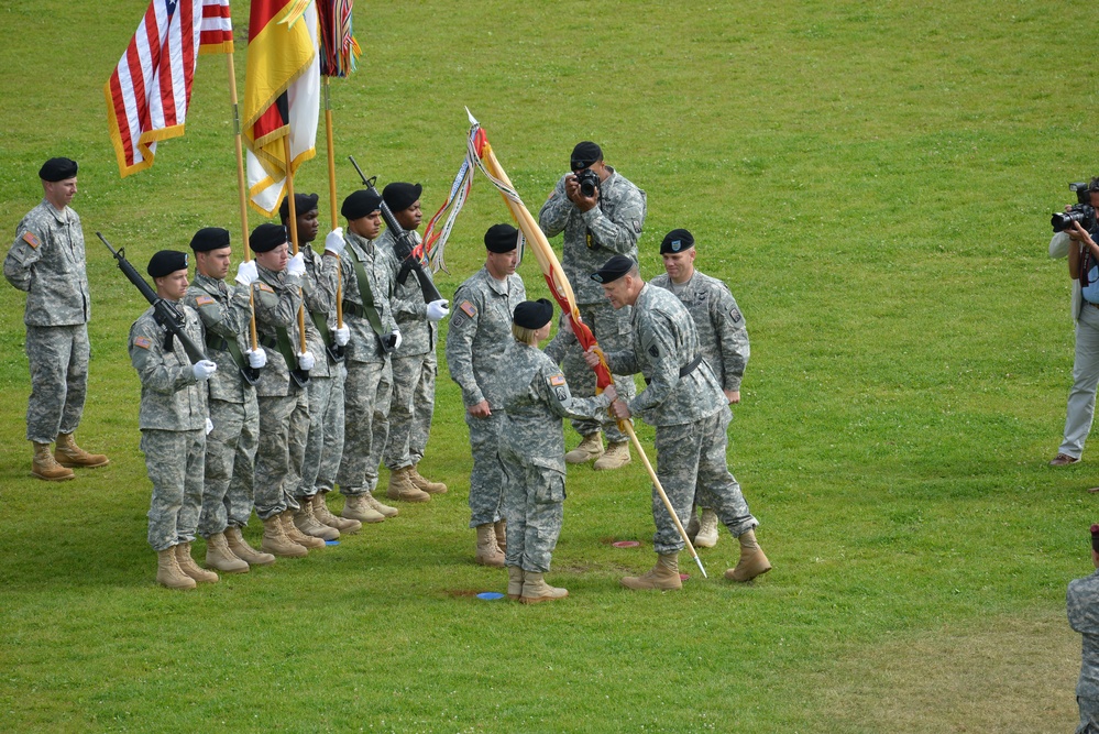 Change of command ceremony