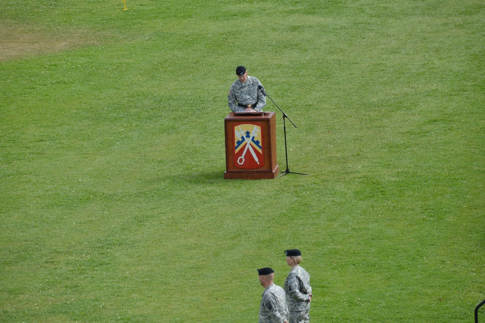 Change of command ceremony