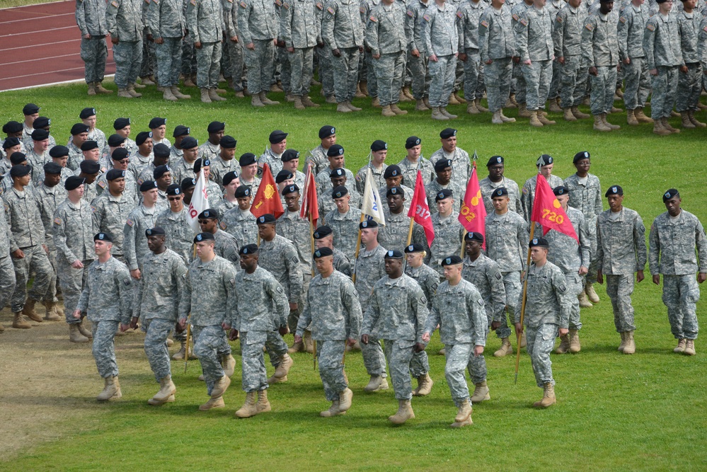 Change of command ceremony