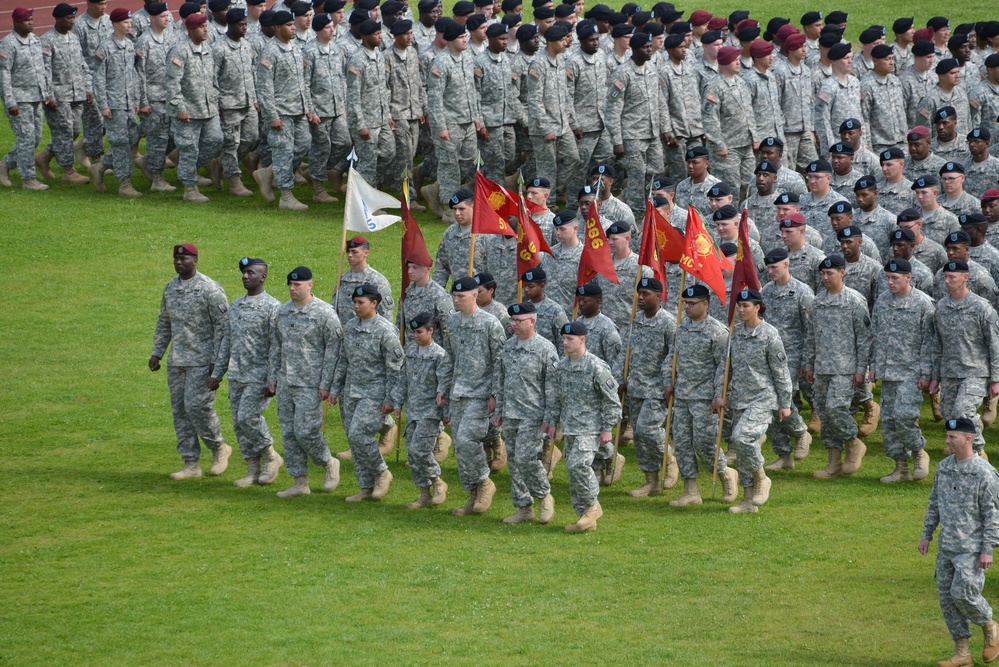 Change of command ceremony