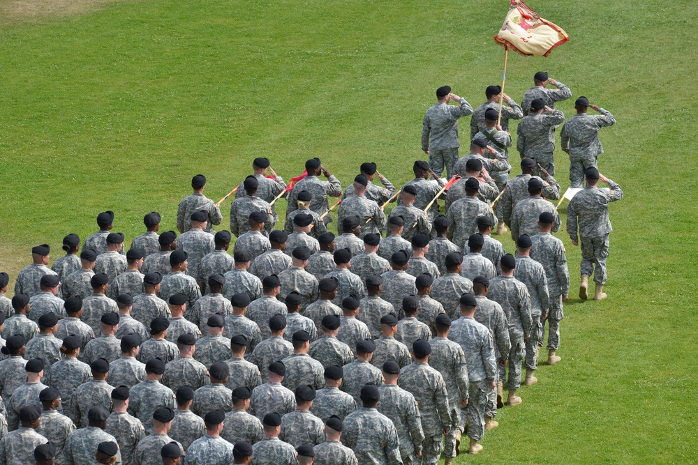 Change of command ceremony