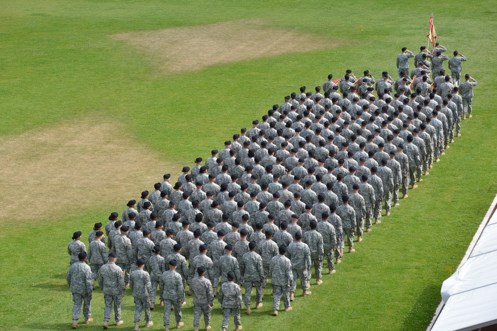 Change of command ceremony