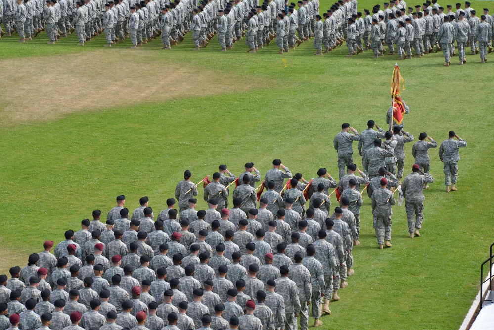 Change of command ceremony