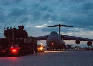 M1A2 ready to roll on C17