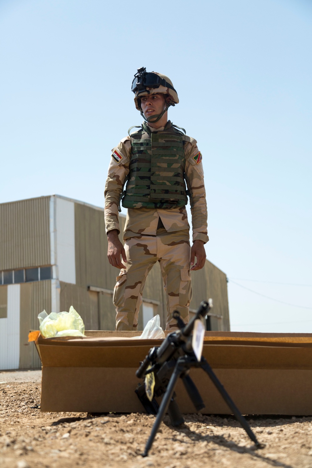 Iraqi army brigade equipment fielding, Operation Inherent Resolve