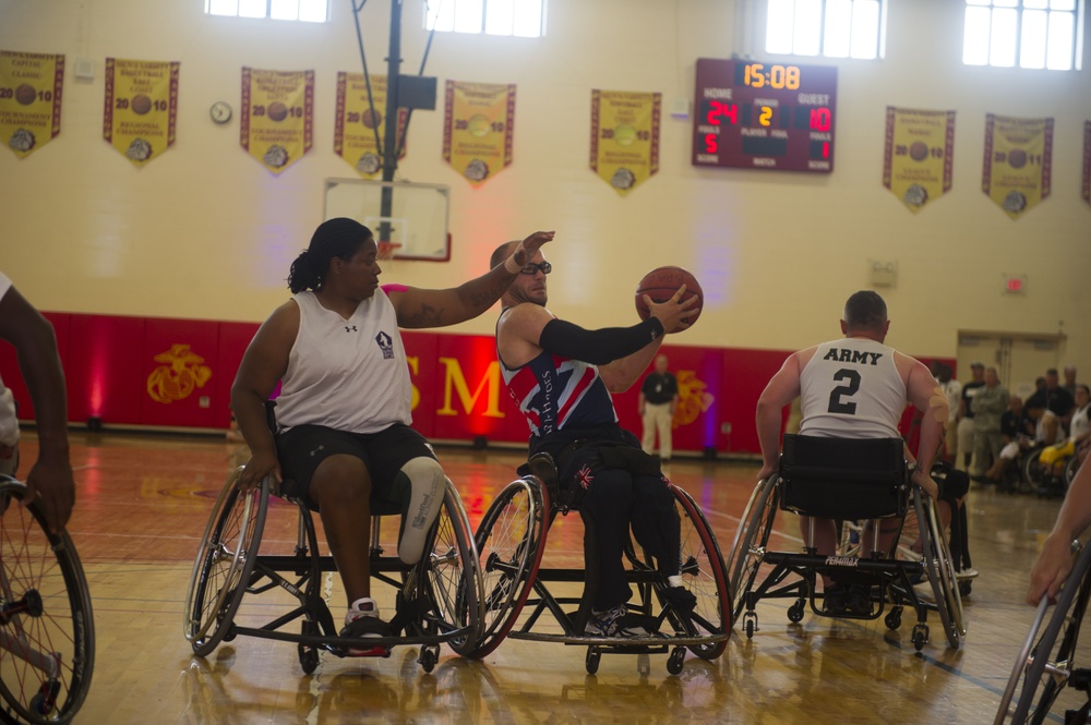 2015 DoD Warrior Games, Wheelchair Basketball Playoffs