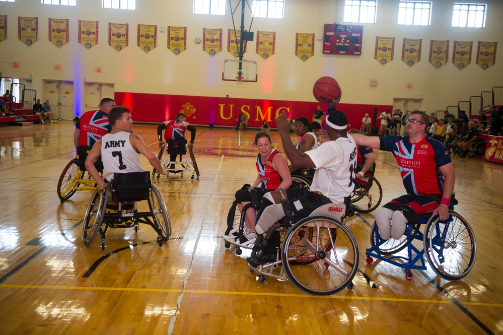 2015 DoD Warrior Games, Wheelchair Basketball Playoffs