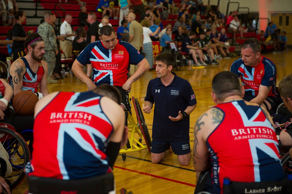 2015 DoD Warrior Games, Wheelchair Basketball Playoffs