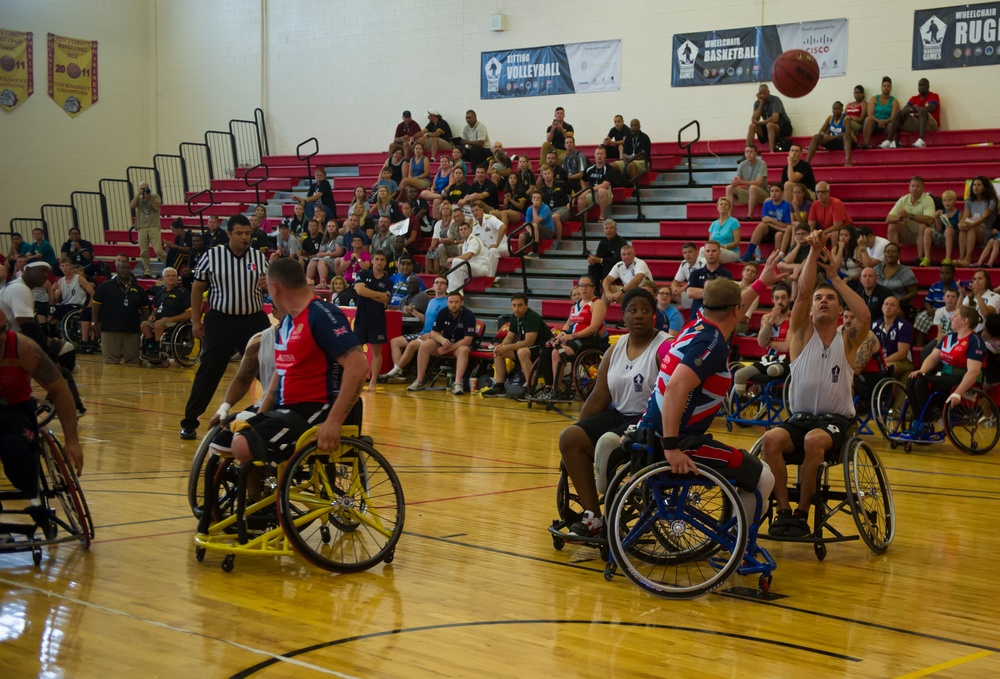 2015 DoD Warrior Games, Wheelchair Basketball Playoffs