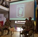 Sky Soldiers speak with university students in Ukraine