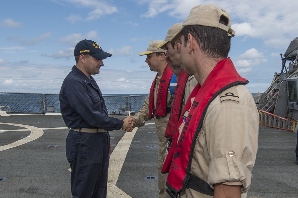 USS Laboon operations