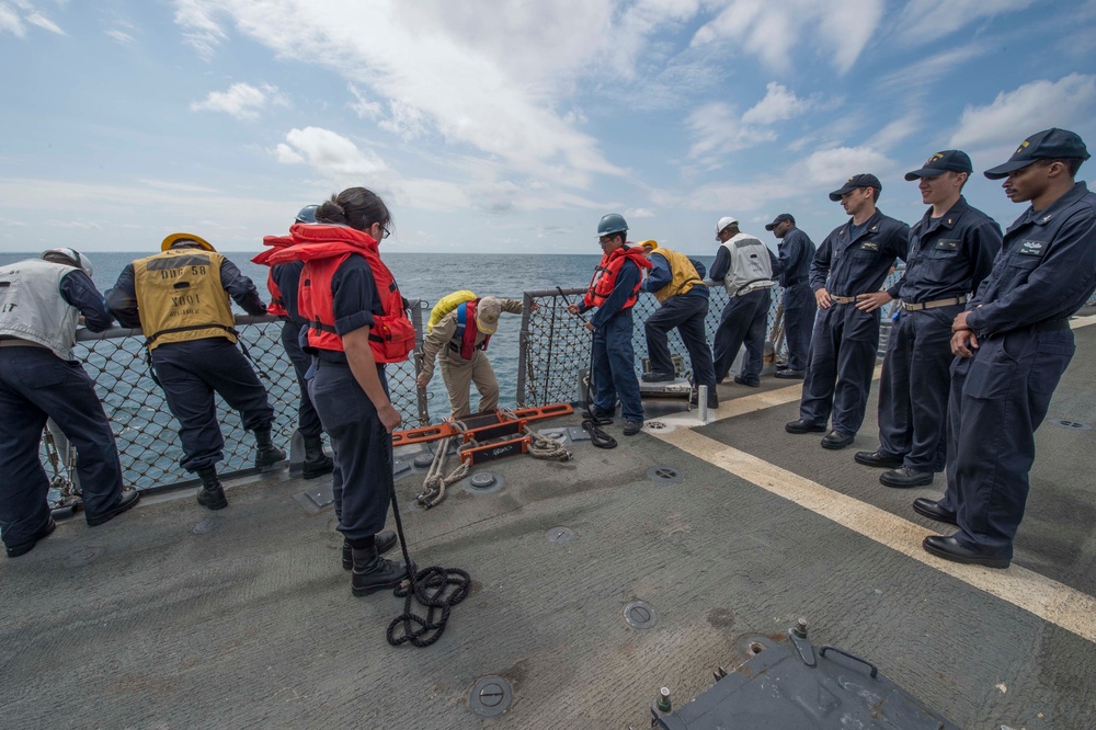 USS Laboon operations