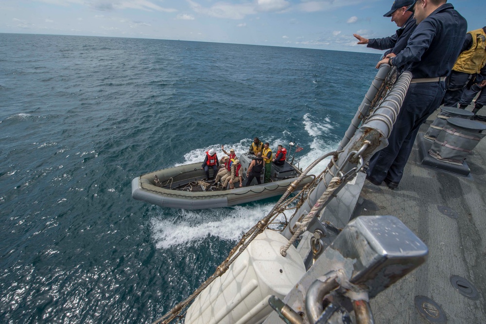 USS Laboon operations