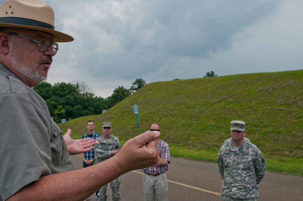 Soldiers visit battlefield for lessons learned