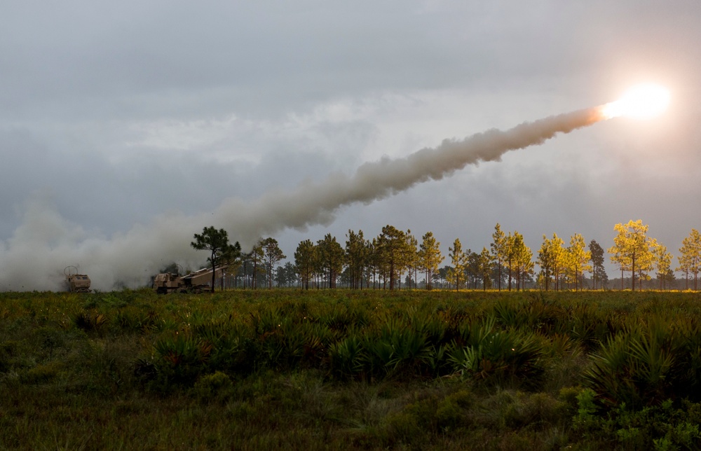 HIMARS launch