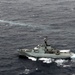 US, British, Canadian, Mexican ships sail in formation at Tradewinds
