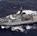 US, British, Canadian, Mexican ships sail in formation at Tradewinds