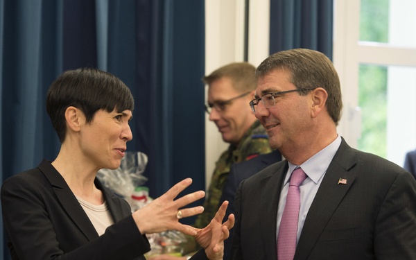 Secretary of defense visits Germany