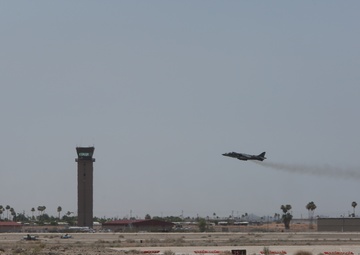 Marine Attack Squadron conducts division lead training at MCAS Yuma