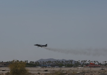 Marine Attack Squadron conducts division lead training at MCAS Yuma