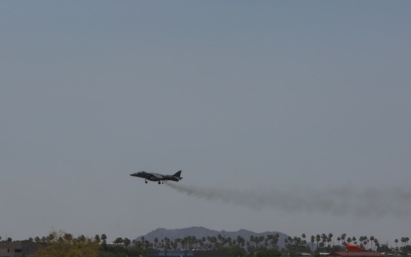 Marine Attack Squadron conducts division lead training at MCAS Yuma