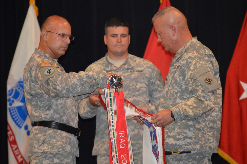 San Antonio based Army Reserve command says farewell