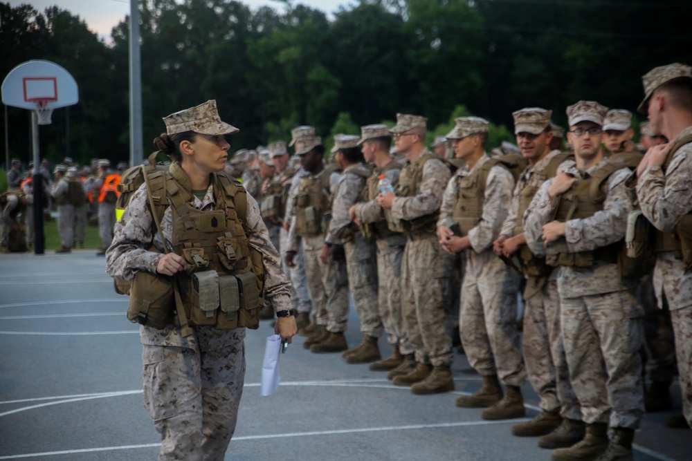 2nd Supply Battalion conducts hike for morale