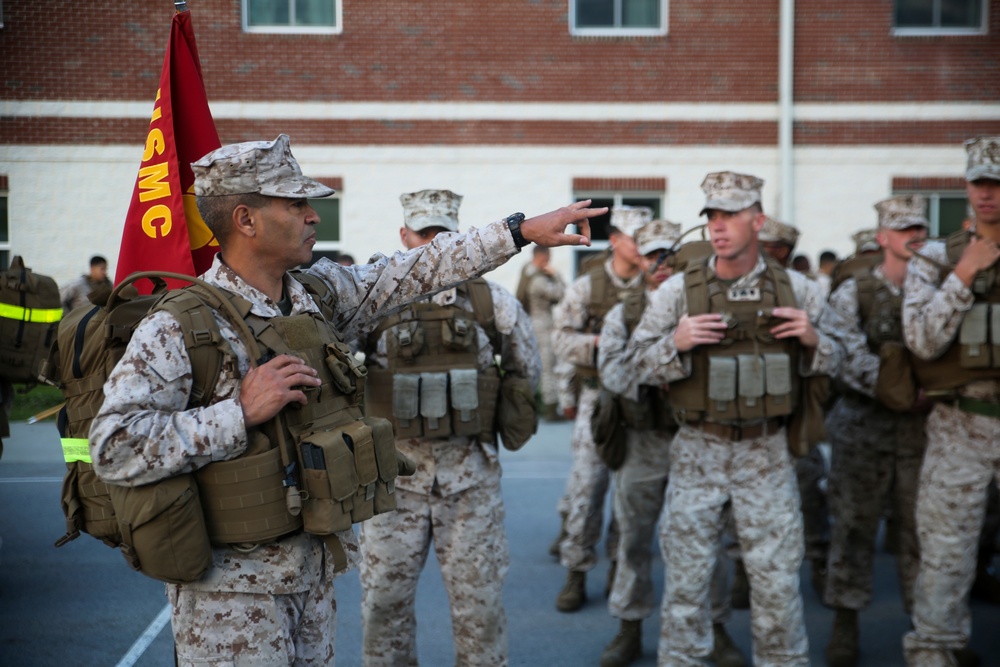 2nd Supply Battalion conducts hike for morale