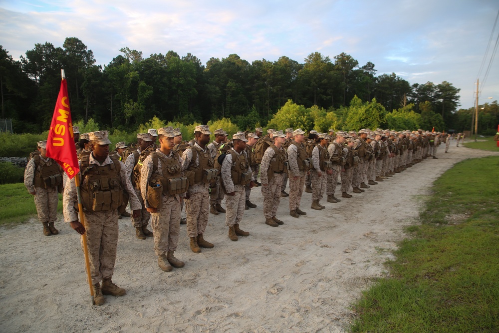 2nd Supply Battalion conducts hike for morale