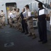 Marines and Sailors aboard USS Arlington conduct RAS