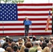 First lady Michelle Obama visits the US community in Vicenza, Italy