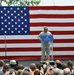 First lady Michelle Obama visits the US community in Vicenza, Italy