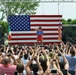 First lady Michelle Obama visits the US community in Vicenza, Italy