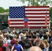 First lady Michelle Obama visits the US community in Vicenza, Italy