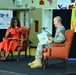 First lady Michelle Obama visits the US community in Vicenza, Italy