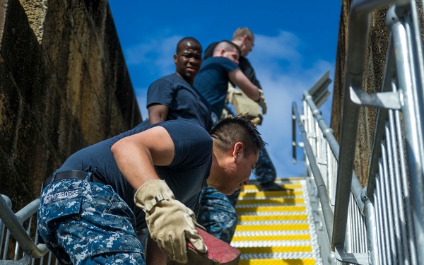 USS George Washington community relations event in Australia