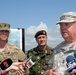 TAG visit troops during Resolute Castle 15