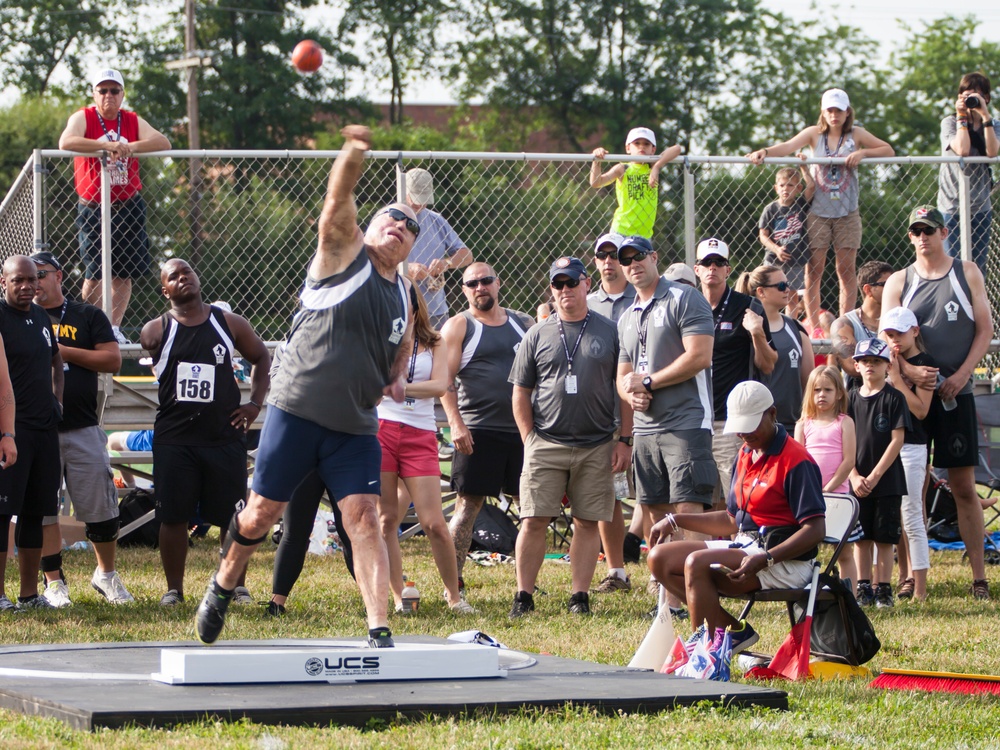 2015 DOD Warrior Games, Field Competition