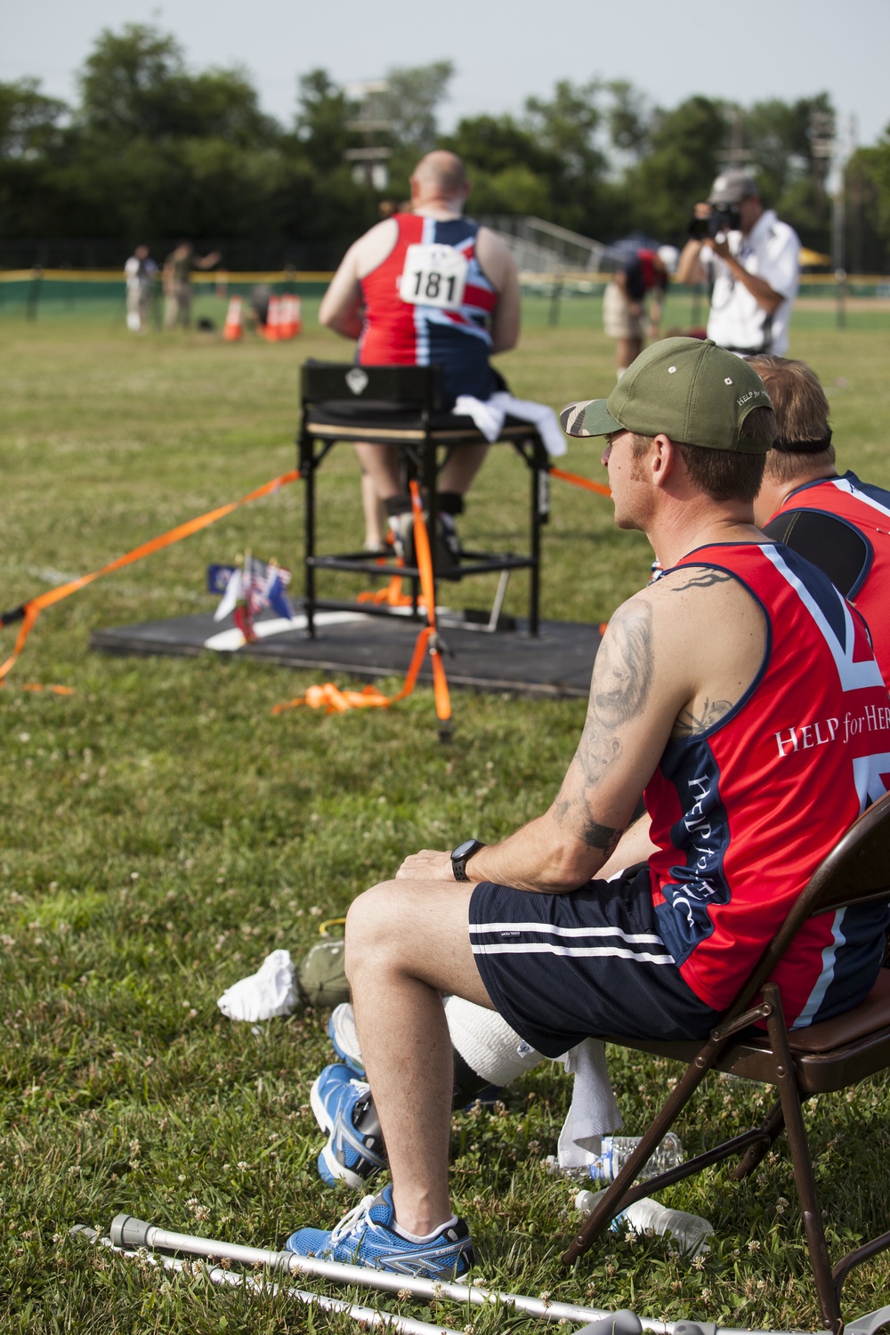 2015 DOD Warrior Games, Field Competition