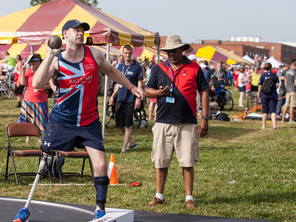 2015 DOD Warrior Games, Field Competition