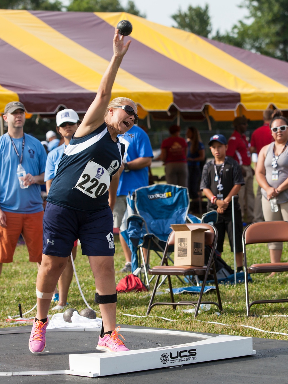 2015 DOD Warrior Games, Field Competition