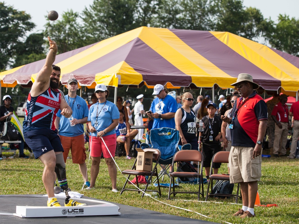 2015 DOD Warrior Games, Field Competition