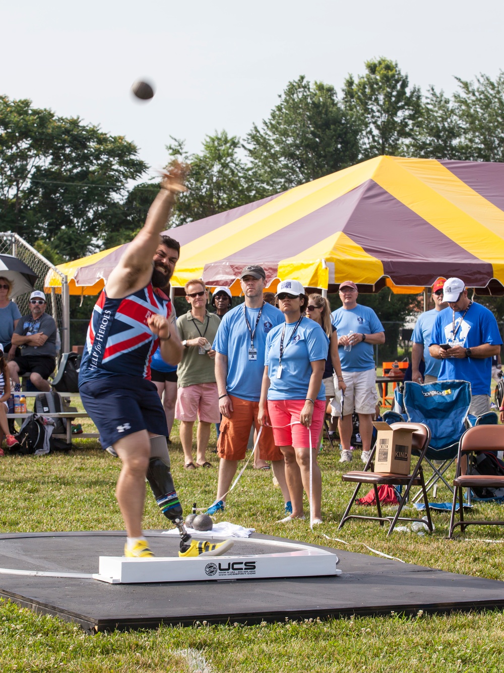 2015 DOD Warrior Games, Field Competition