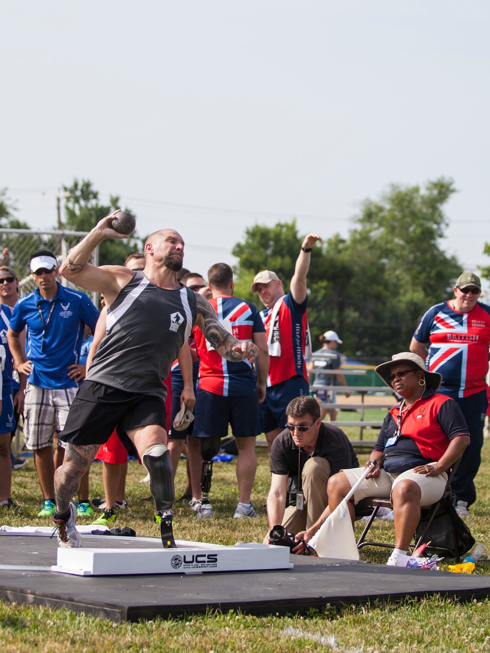 2015 DOD Warrior Games, Field Competition