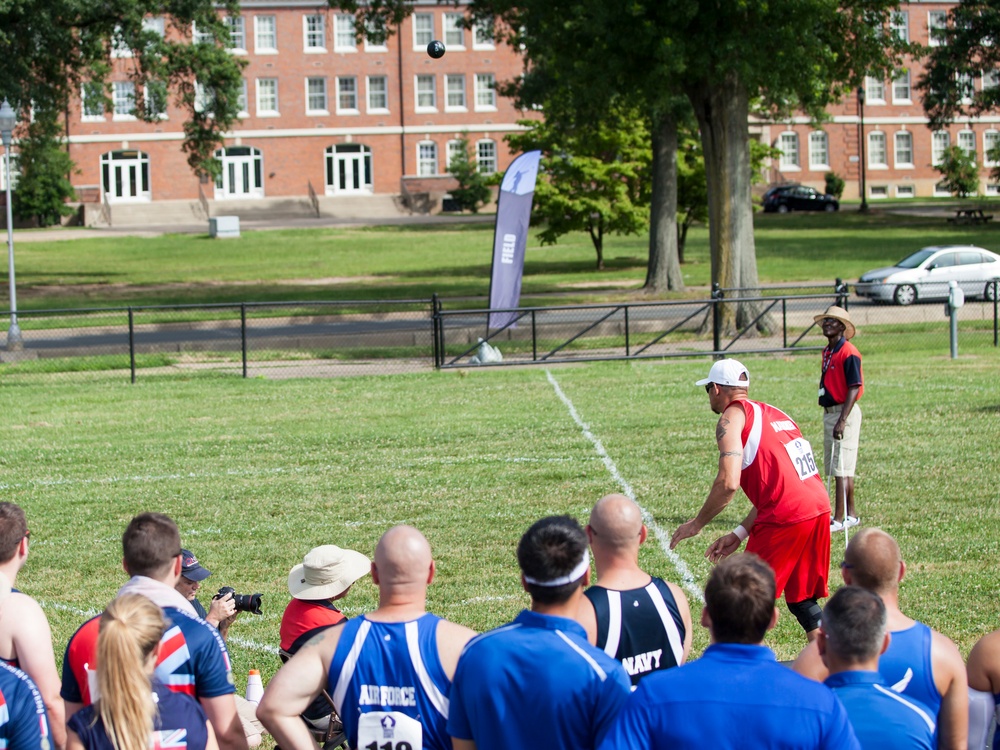 2015 DOD Warrior Games, Field Competition