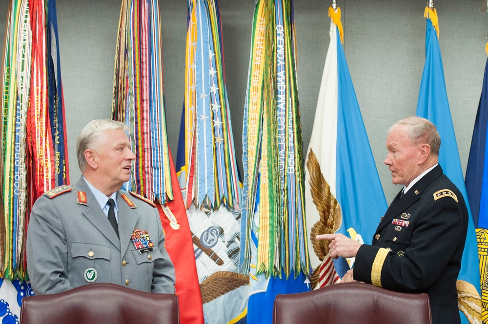 CJCS meets with his German counterpart