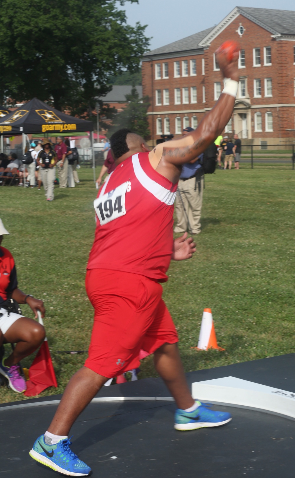 2015 Department of Defense Warrior Games field competition