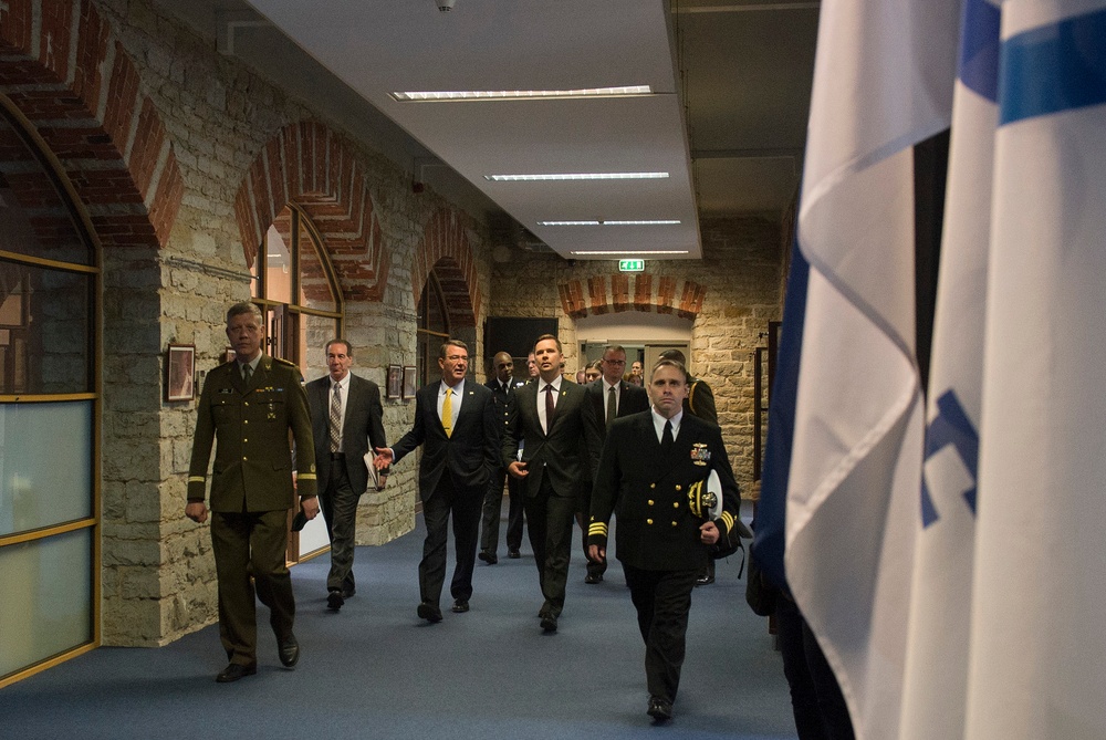 Secretary of defense visits Estonia