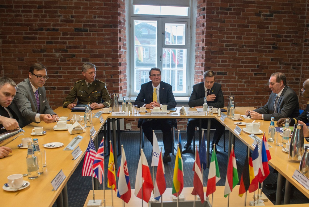 Secretary of defense visits Estonia