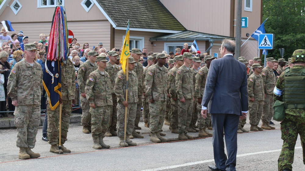 US partners celebrate Victory Day with Estonians